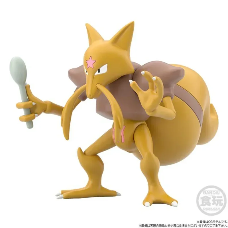 Original Bandai Pokemon Scale World Sabrina Kadabra Mr. Mime Natsume Yungerer Barrierd Figures Anime Model Toys
