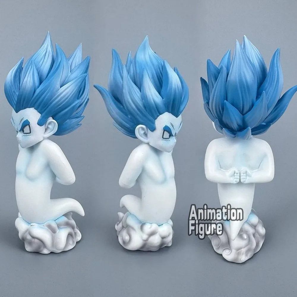 14.5cm/5.71in Anime Dragon Ball Z Figure Gotenks Ghost Action Figures Pvc Noctilucent Collection Model Toys for Children Gifts