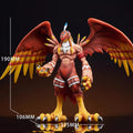 Digimon Adventure Figures Garudamon Figure Cute Stand Entirely Body Garuda Anime Model Pvc Statue Doll Collection Decor Toy Gift