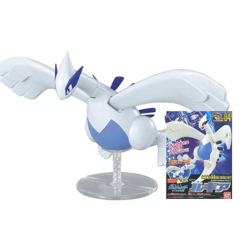 Original Bandai Pokemon POKEPLA LUGIA Assemble PVC Action Figures Pokemon Figurine Model Toys Anime Figure Ornaments Toys