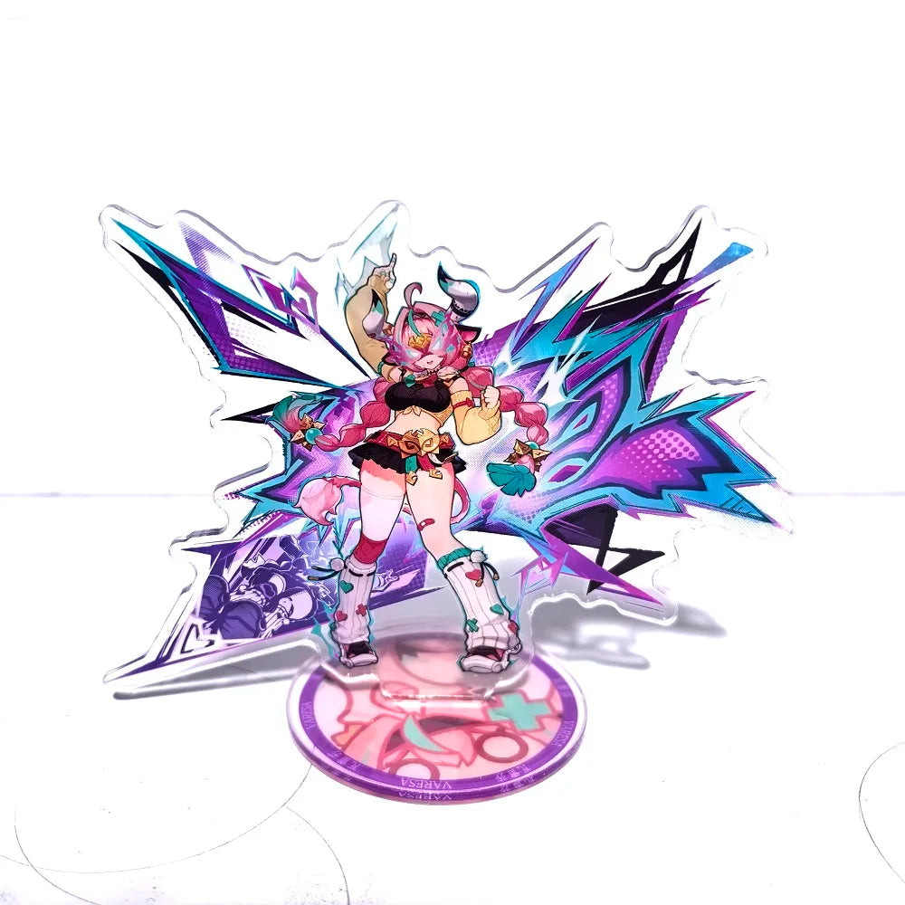 Anime Game Genshin Impact Stand Model Acrylic Action Figure Xilonen Kinich Mualani Creative Toy Gift