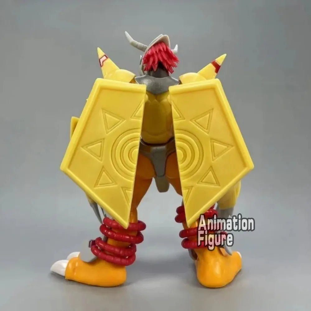 19cm/7.48in Anime Digimon Adventure Figure War Greymon Action Figures Pvc Statue Collection Model Toys Gifts