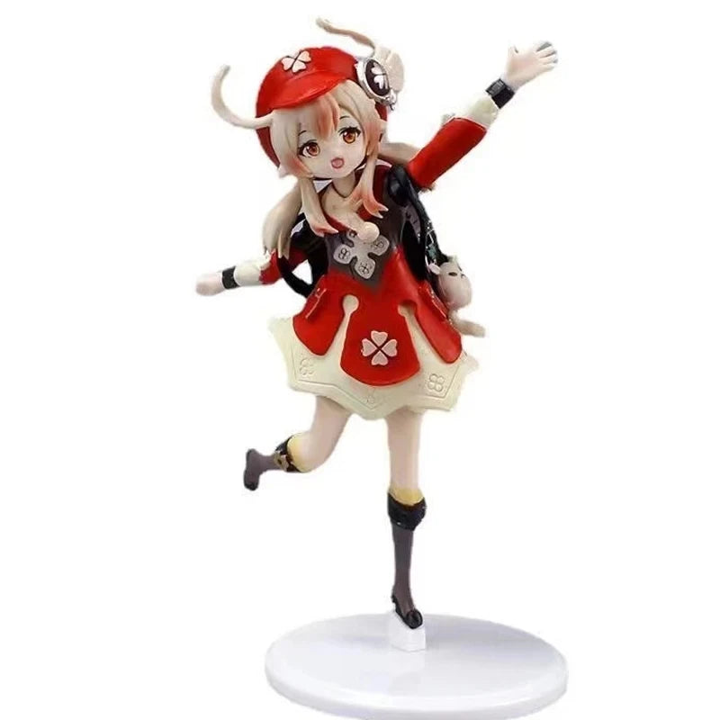 Genshin Impact Figures Anime Qiqi Doll Action Figure PVC Model Collect Room Decoration Toys for Children Birthday Christmas Gift