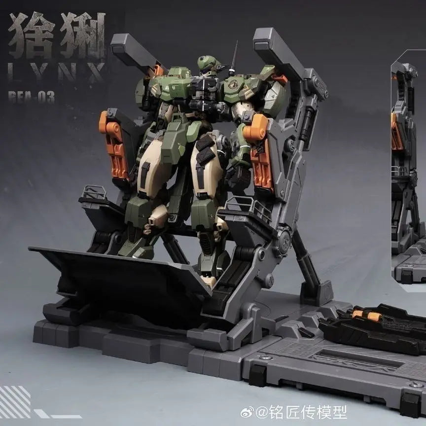 NEW MingjiangZhuan BLUE WHALE REA-03 L.Y.N.X Eurasian Lynx Assembly Model Kit SUNDAY HOBBY Blue Whale Series Toy Gift