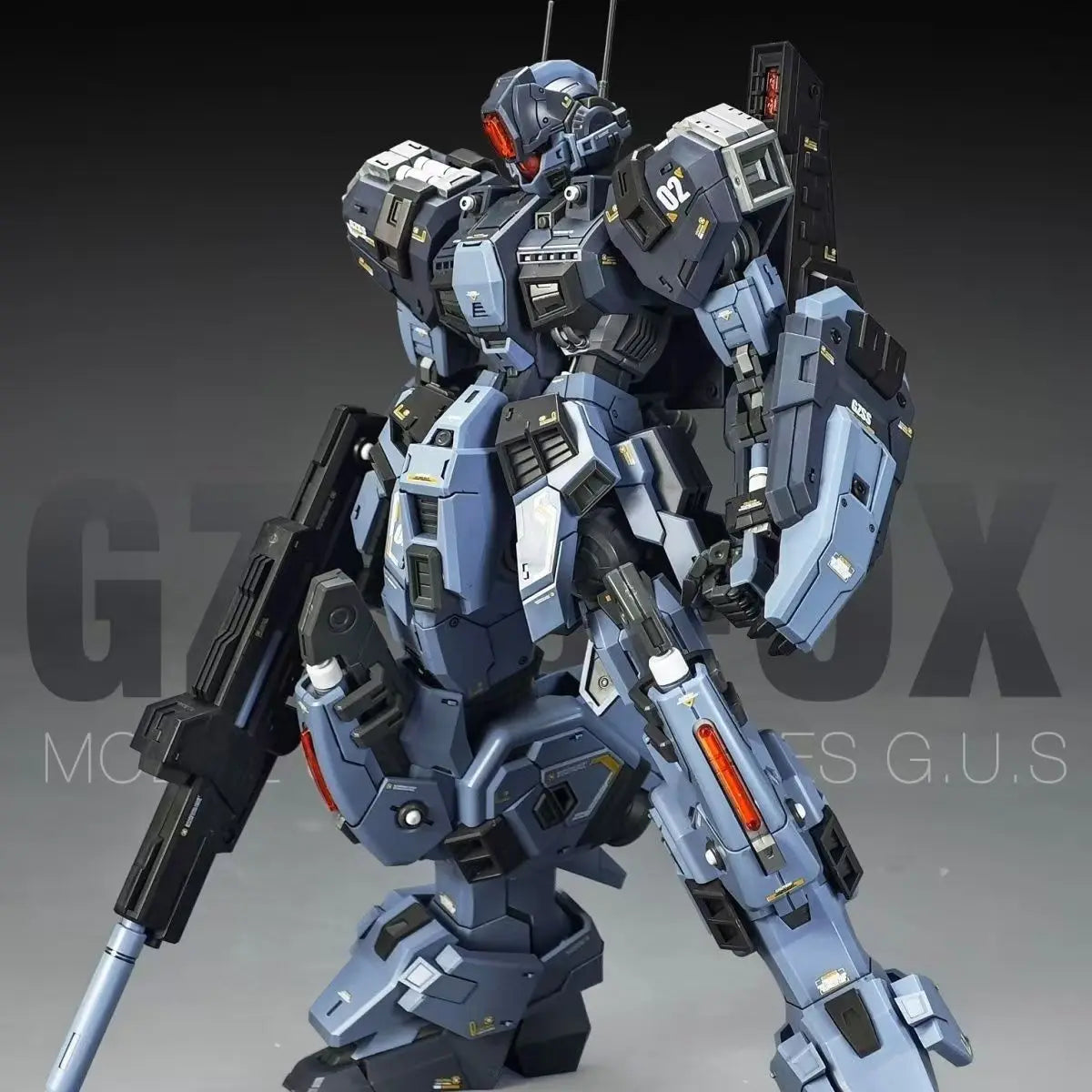 IN STOCK ZZA GZSS-OX-GUS Assembly Model Kit GUS GZSS-OX Action Figures ABS Collection Statue Model Kid Toy Gift