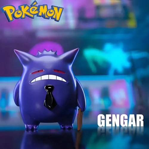 11.5cm/4.53in Anime Pokemon Figure Wage Earner Gengar Action Figures Pvc Statue Collection Model Toys Gifts