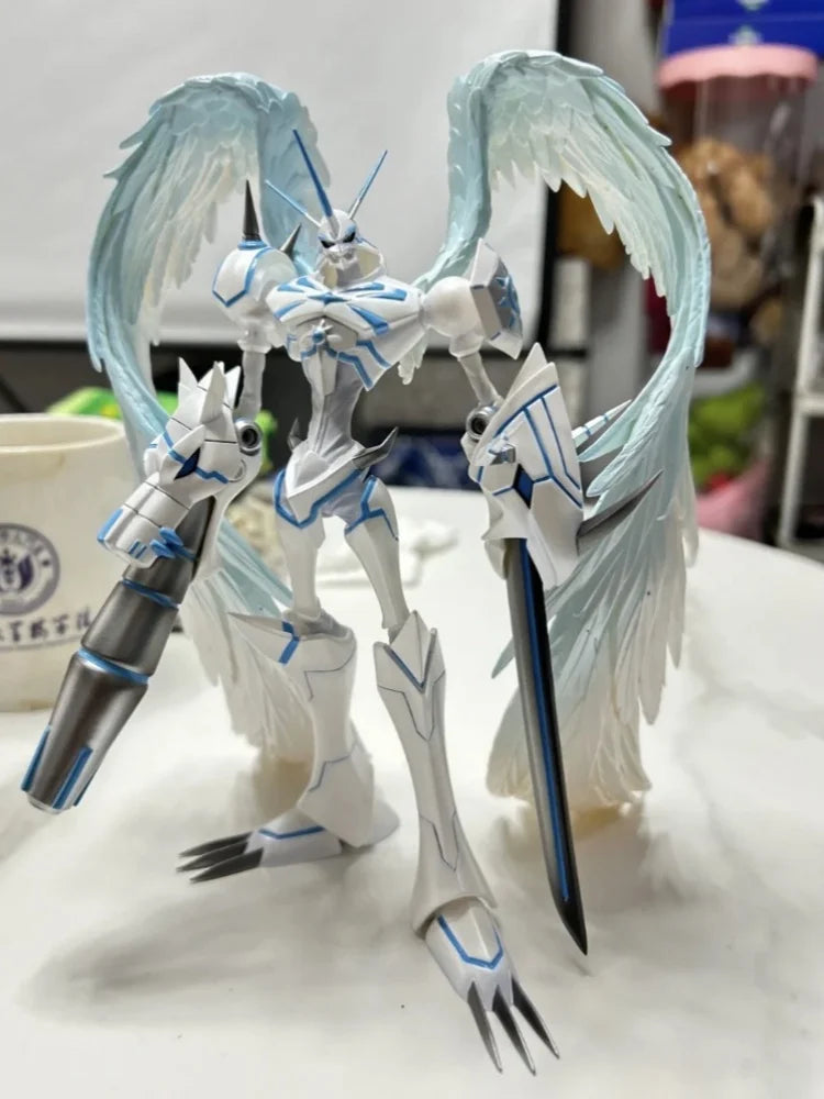 Digimon Adventure Omegamon Merciful Mode Action Figures Set Digital Monster Models For Room Decoration Cute Gift For Kids