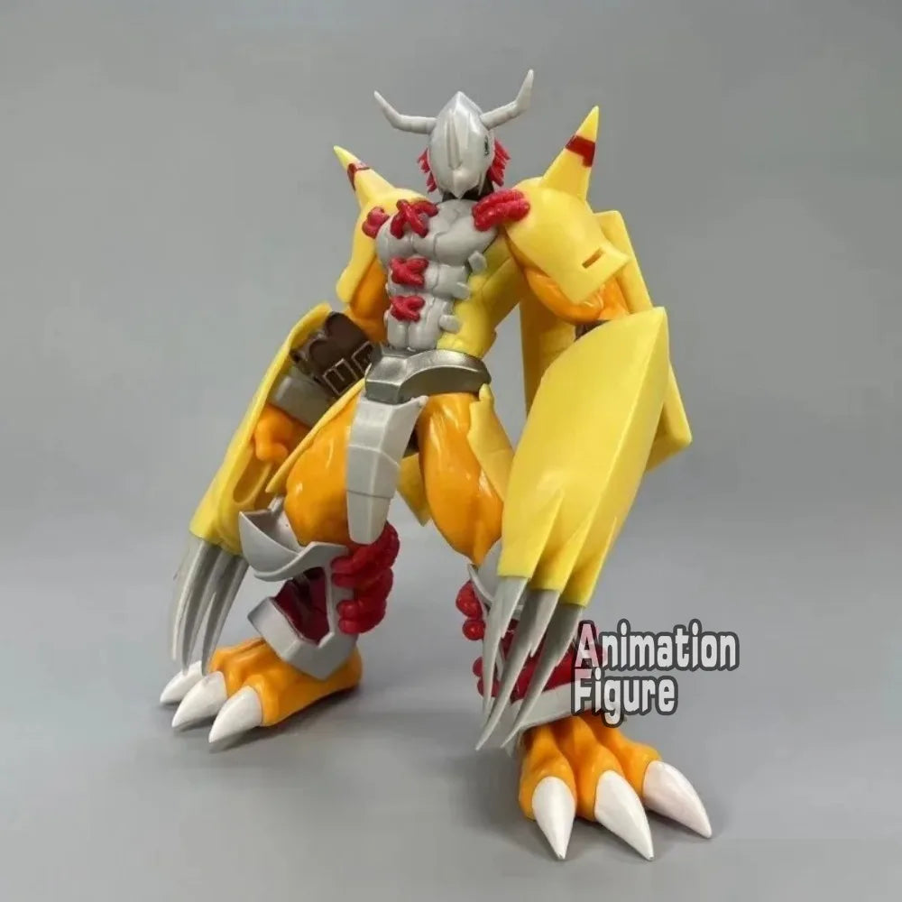19cm/7.48in Anime Digimon Adventure Figure War Greymon Action Figures Pvc Statue Collection Model Toys Gifts