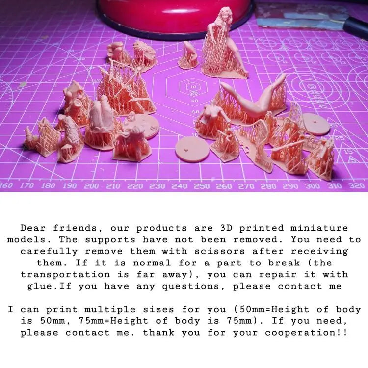 (1/35=50mm,1/24=75mm,1/18=100mm,1/16=120mm)  3D printing  , miniature model resin figure , Unassembled and unpainted kit