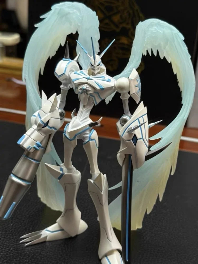 Digimon Adventure Omegamon Merciful Mode Action Figures Set Digital Monster Models For Room Decoration Cute Gift For Kids