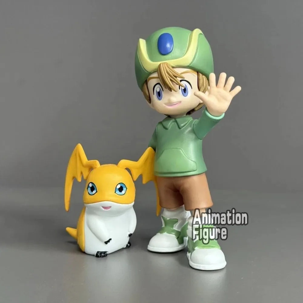 5-16cm Anime Digimon Adventure Figures Eight Main Characters Action Figure Pvc Statue Collection Model Toys Gifts