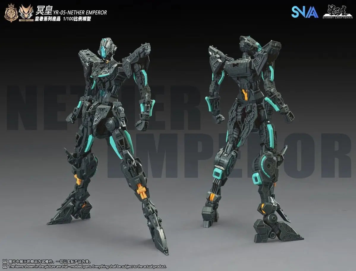 IN STOCK SNAA Yr-05 Nether Emperor Model Kit 1/100 YR05 The Round Table Knights Action Figure Colletion Toys Gifts
